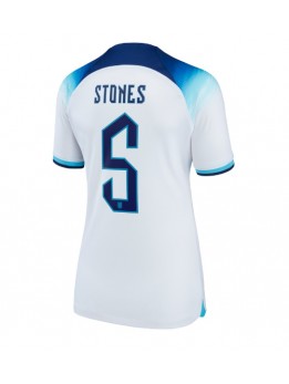 Billige England John Stones #5 Hjemmedrakt Dame VM 2022 Kortermet